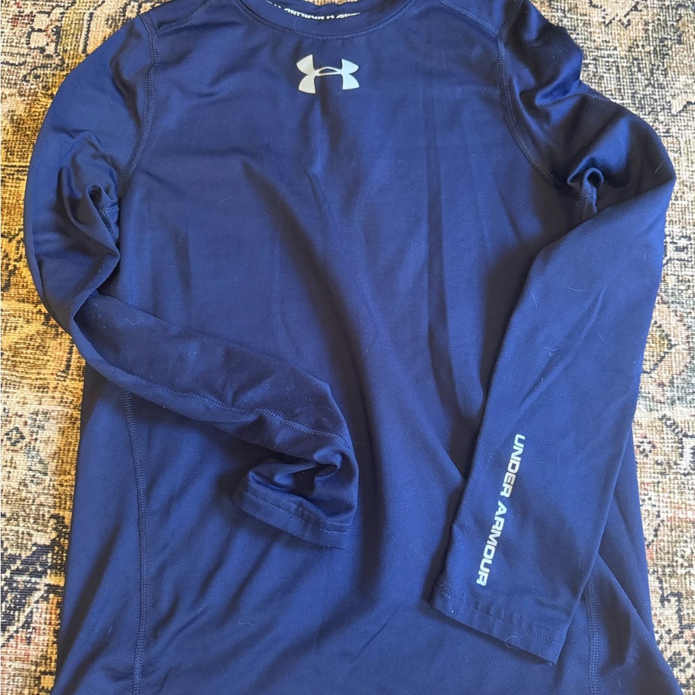Under Armour Boys Athletic Shirt Large